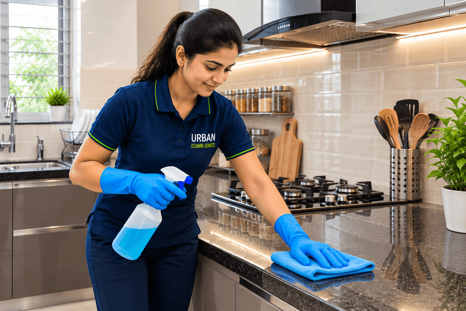 kitchen cleaning