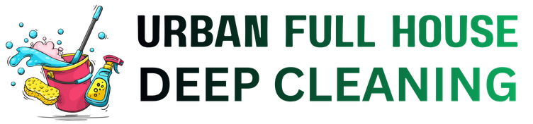Urban House Cleaning Logo
